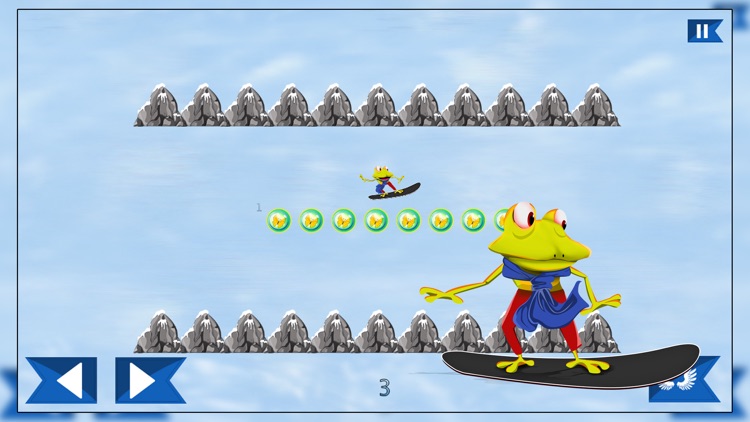 Super Froggy Ski : The Snow Forest Fun Escape Race - Free