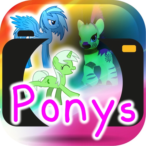 Paint On Photo Ponys iOS App