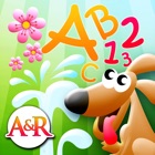 Magic Garden with Letters and Numbers - A Logical Game for Kids