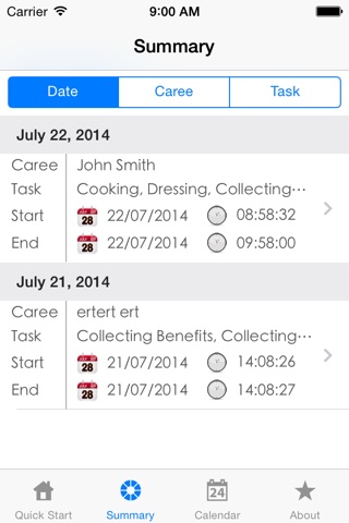 myCareTime Free screenshot 2