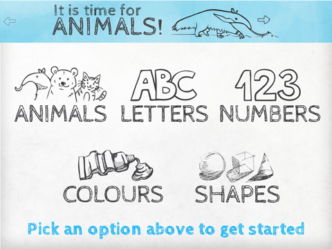 My 1st App - Fun Kid's Learning with Animals, Letters, Numbers and Shapes screenshot 2