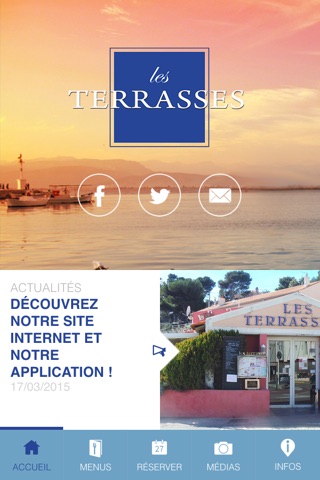 Les Terrasses - Restaurant Carry le Rouet screenshot 2