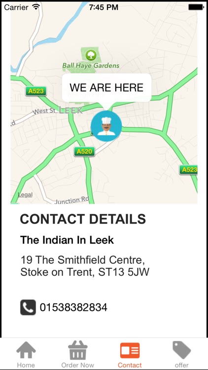 The Indian In Leek