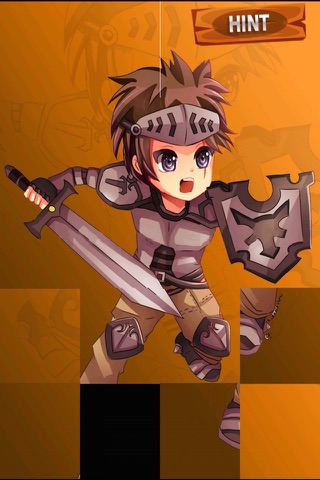 A Brave Warrior Puzzle Match - Strategy Tile Slide Hero FREE screenshot 4