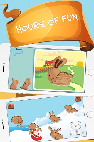 Animal Puzzle for Preschool Kids and Toddlers - Free screenshot 4