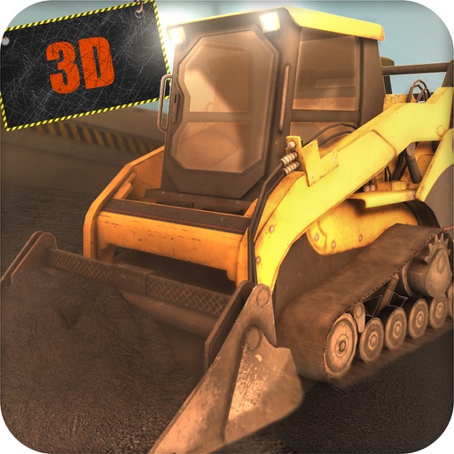 Construction Crane Operator 3D: Road Building Crew Icon