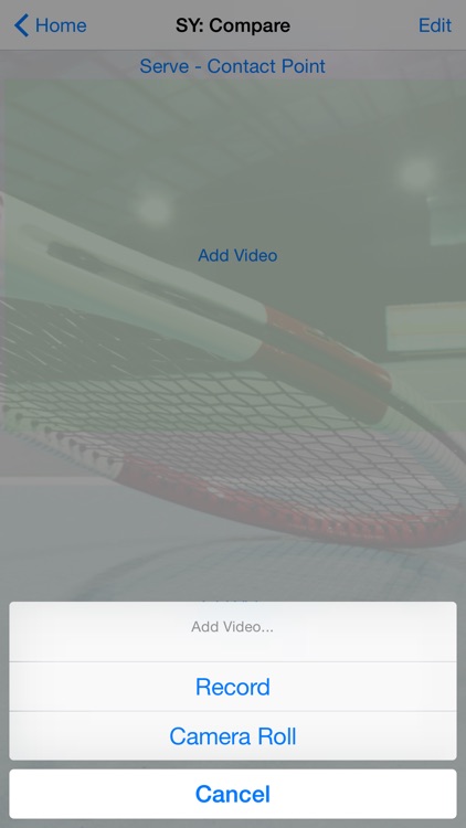SY: Compare - Easy Tennis Video Comparison Tool For Player or Coach