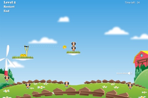 Happy Cow Tipping Game (iPad Version) screenshot 4