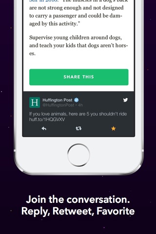 Something - Instant Articles From Your Twitter Stream screenshot 4