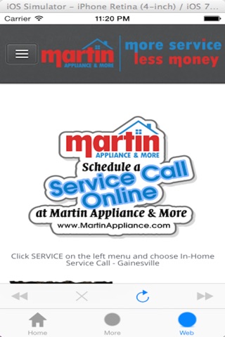 Martin Appliance & More screenshot 3