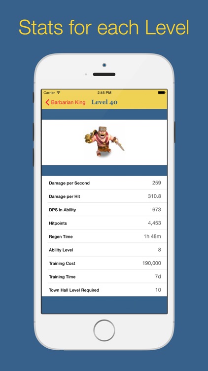Database for Clash of Clans™ (unofficial) screenshot-3