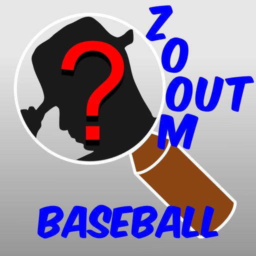 Zoom Out Baseball Game Quiz Maestro - Close Up Player Simulation Word Trivia Icon
