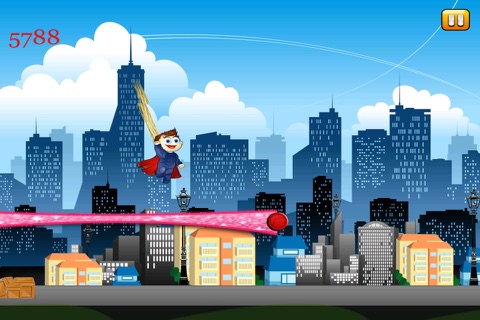 Super Hero Flight Adventure - Brave Jumpy Warrior Madness screenshot 2
