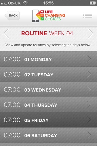 LIFE CHANGING CHOICES - ROUTINE screenshot 3