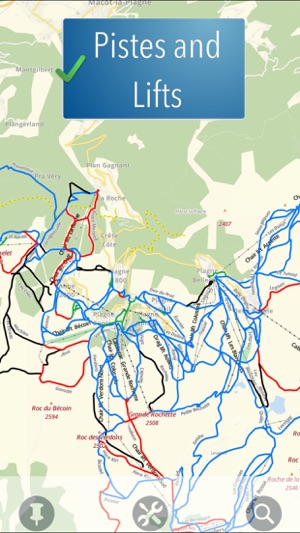 Paradiski Ski Map(圖2)-速報App