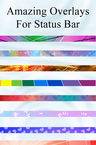 Amazing Status Bar Overlays for Wallpapers - Custom Top Status Bar Overlays for Your Wallpapers screenshot 3