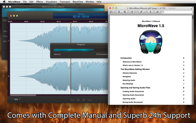 MicroWave Express - Audio Editor and Recorder(圖5)-速報App