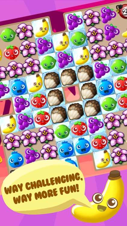 Fruits and Friends - Best Match 3 Puzzle Game