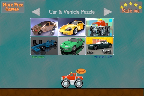 Car and Vehicle puzzle screenshot 2