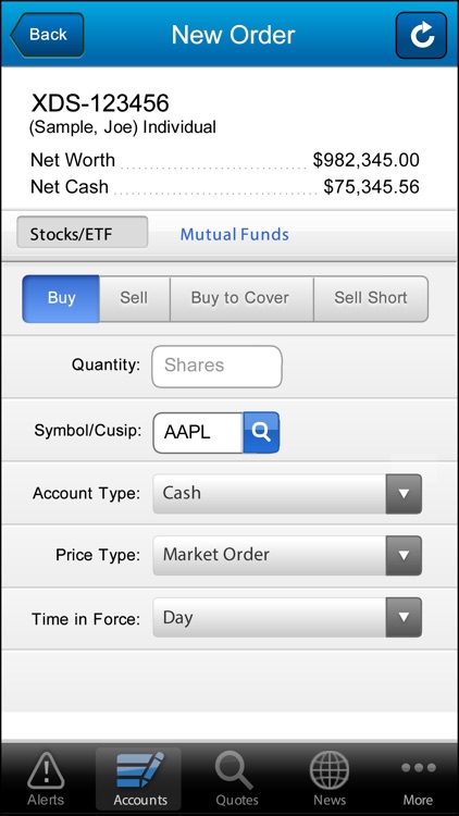 WealthCentral Mobile by Fidelity Investments