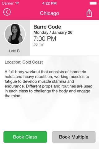 The Barre Code screenshot 4