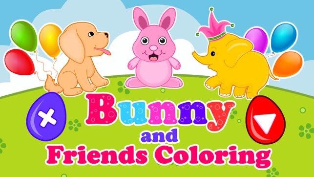 Bunny and Friends Coloring(圖1)-速報App