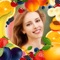 Fruit Photo Frame app for your beautifully crafted 15 frames fruit, fruit, fresh, full of vitality, download Fruit Frame it