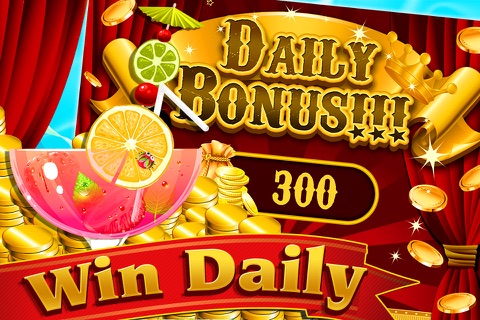 Extreme Cocktail Drinks Rush for Lucky Games in Fruit Island Play and Win in Casino Vegas Slots screenshot 3