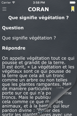 Questions et Réponses Islamiques (Islamic Question and Answers in French) screenshot 4