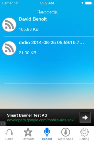 Cool Jazz Music Radio Recorder screenshot 4