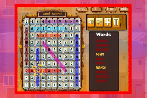 Word Search Countries screenshot 4