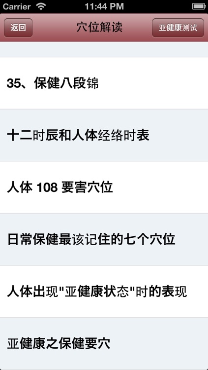 人体穴位大全 screenshot-3