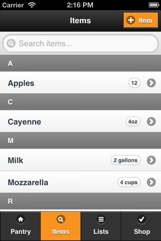 Pantry Shop screenshot 2