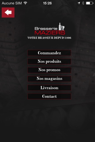 Brasserie Maziers screenshot 2