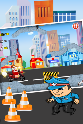 Scooter Granny - Top FREE endless running game screenshot 4