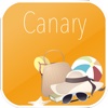 Canary: Tenerife, Gran Canaria, Fuerteventura, Lanzarote. Offline road map, flights status & tickets, airport, car rental, hotels