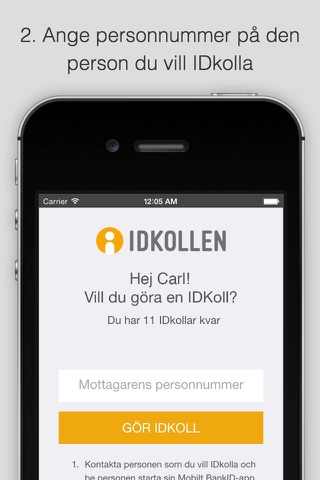 IDkollen screenshot 2