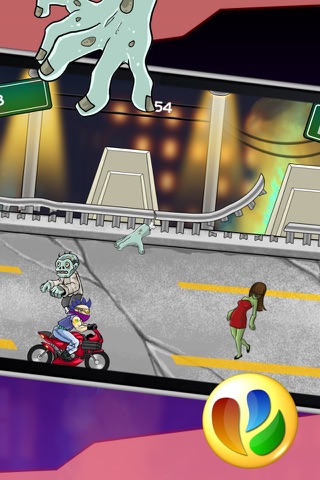 A Bikes vs. Zombies Battle Race – Free Dirt Bike Shooting Killing Racing Game screenshot 3