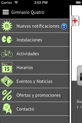 Gimnasio Quatro screenshot 2