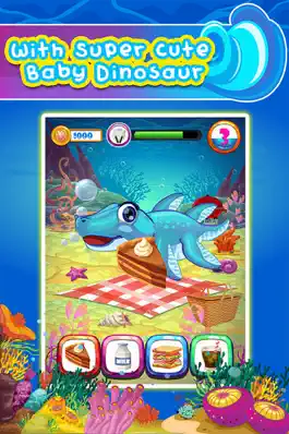 Game screenshot My Pet Fish - baby tom paradise talking cheating kids games! apk