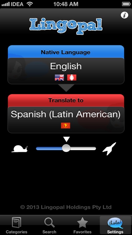 Lingopal Spanish (Latino) LITE - talking phrasebook