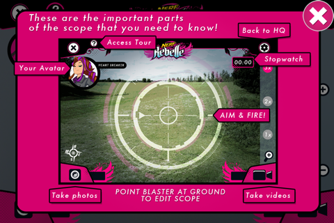 NERF Rebelle Mission Central screenshot 4