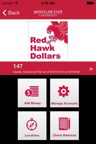 Montclair State Red Hawk Dollars screenshot 2