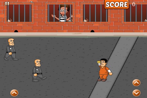 Prisoner Food Fight - Jail Hero Orange Defender Free screenshot 2