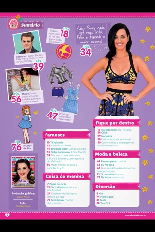 Revista Atrevidinha screenshot 2