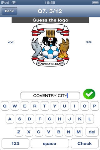 Football League Quiz - Club Badge Edition screenshot 3