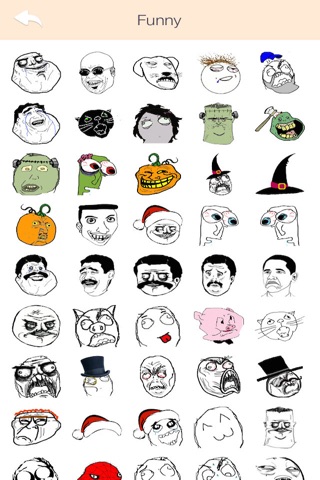 Funny Rage Stickers & Troll Faces Pro - for WhatsApp & All Messengers! screenshot 4