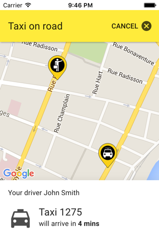 Taxi COOP Trois-Rivieres screenshot 3