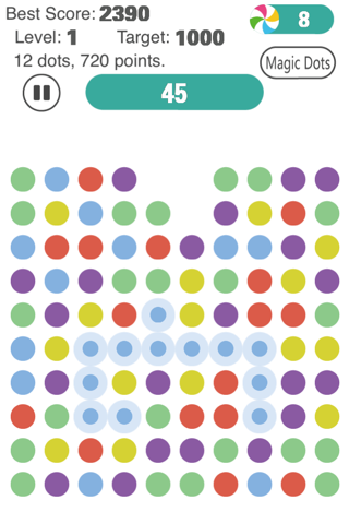 Pop Dots! - Free Addictive PopStar Block Mania screenshot 3