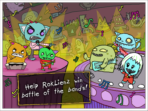 RokLienz: On Tour! - Music rhythm game! - A Fingerprint Network Appのおすすめ画像3
